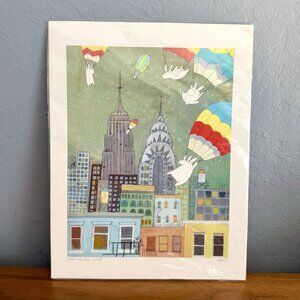 Kristiana Parn Wild Was the Wind NYC Print Signed 8.5 x 11